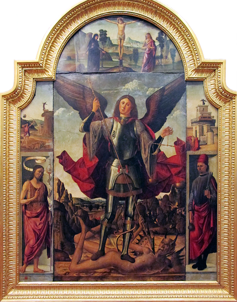 Francesco Pagano - Trittico Sant'Omobono 1492
