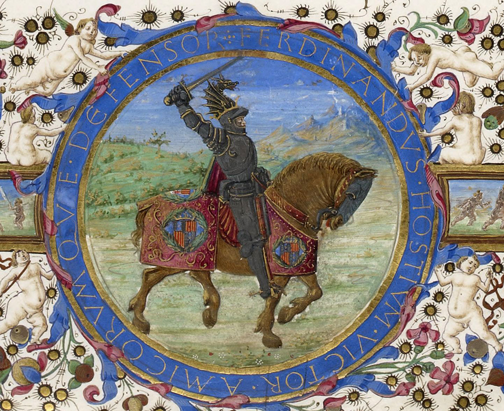 Ferdinando I ritratto equestre